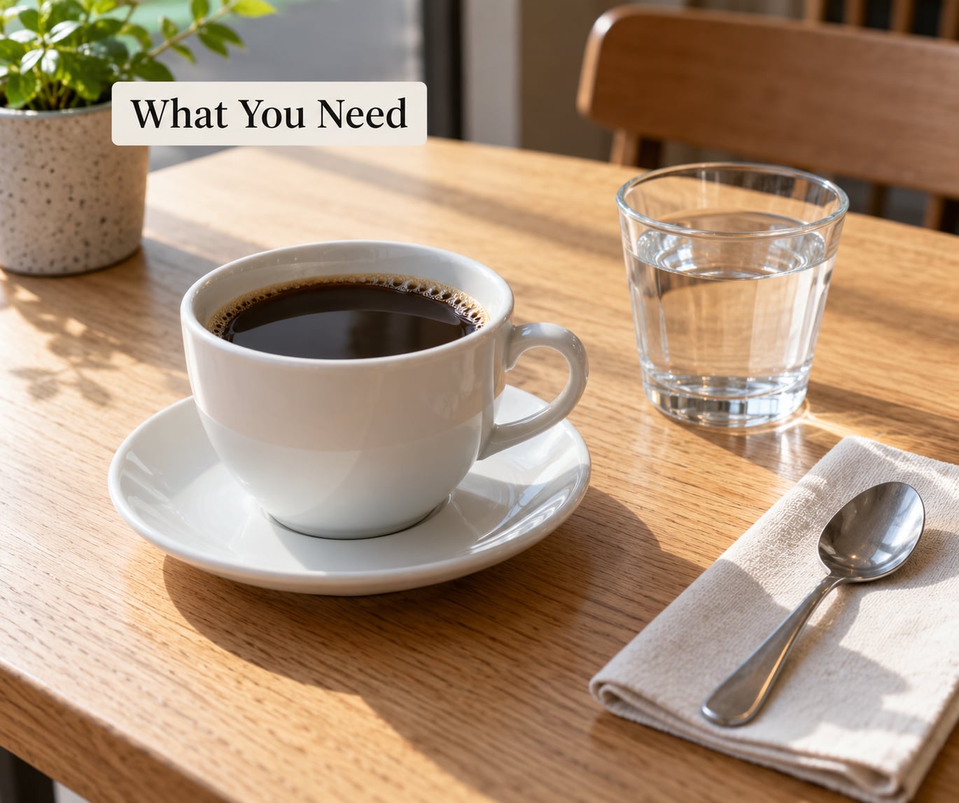 What You Need