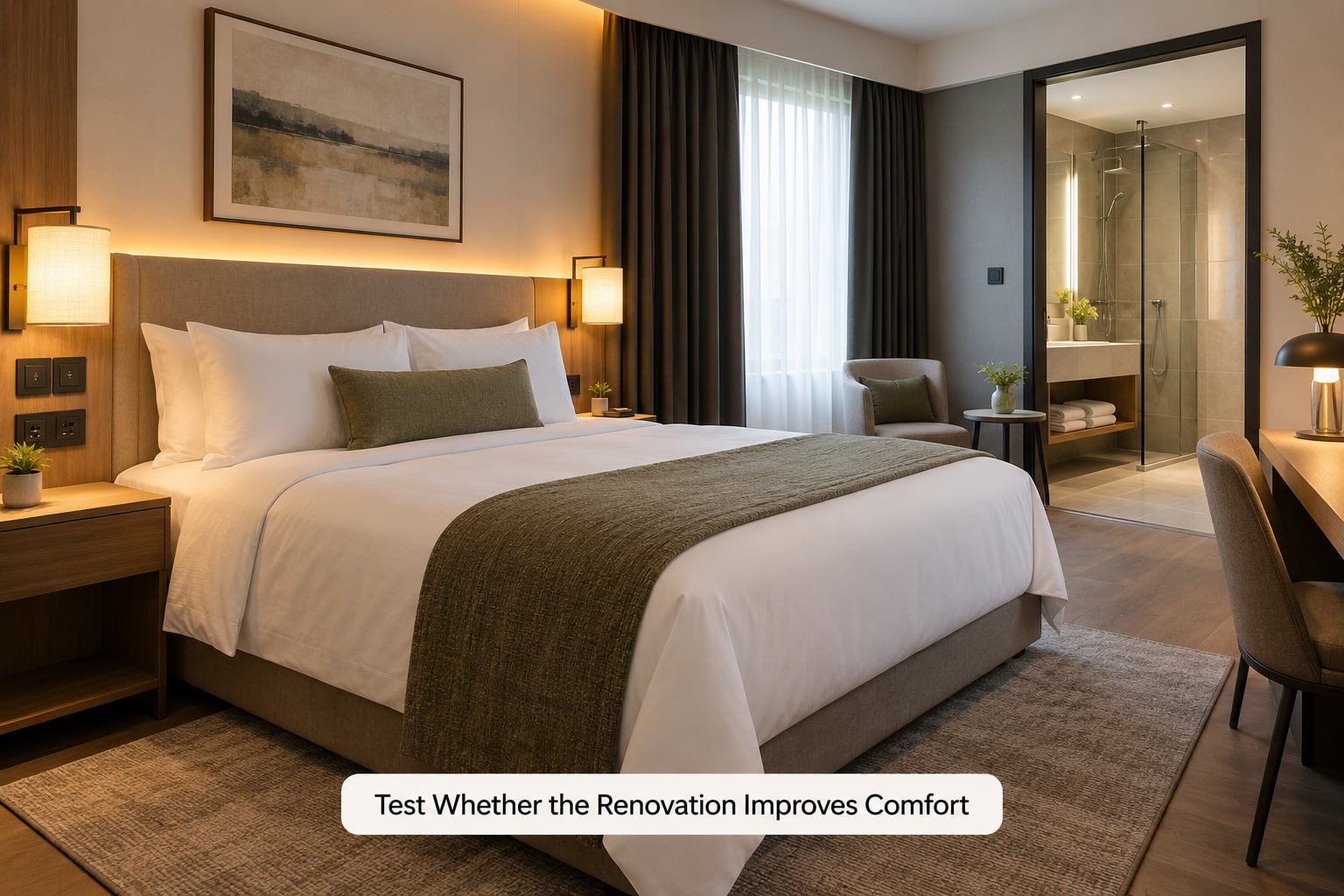 Test Whether the Renovation Improves Comfort