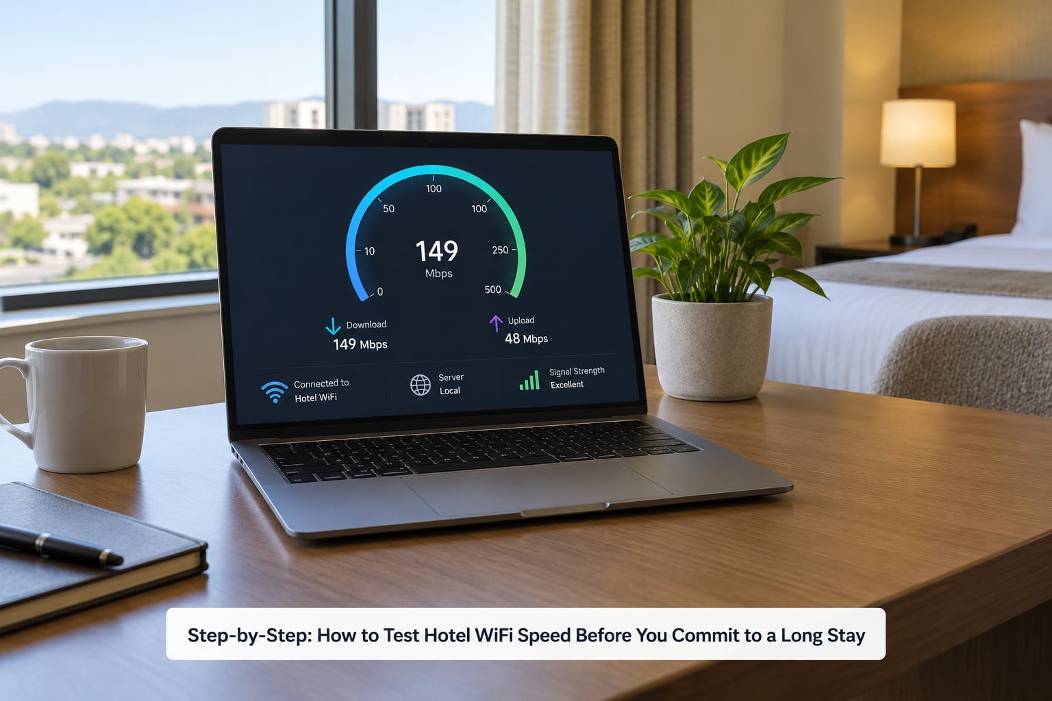Step-by-Step: How to Test Hotel WiFi Speed Before You Commit to a Long Stay