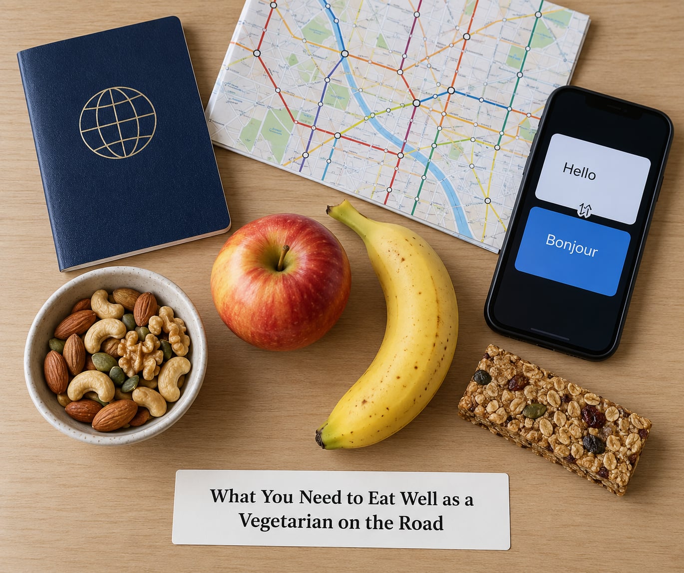 What You Need to Eat Well as a Vegetarian on the Road