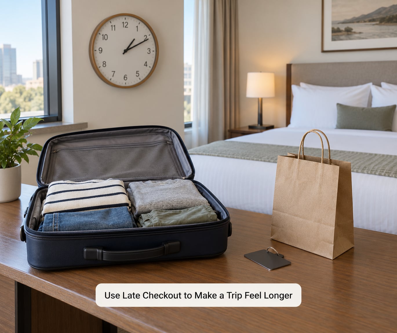Use Late Checkout to Make a Trip Feel Longer