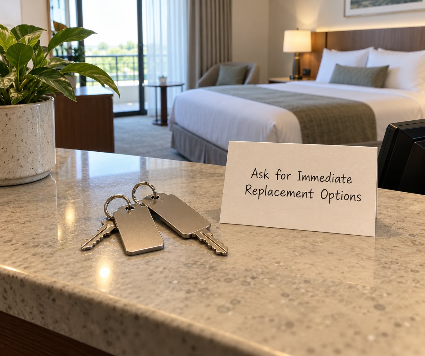 Ask for Immediate Replacement Options