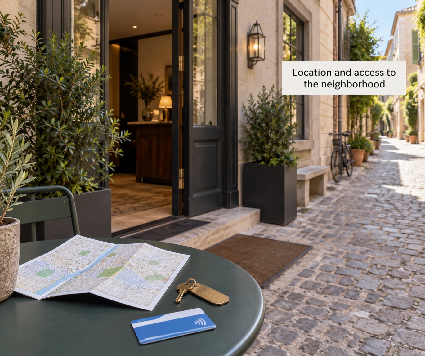 Location and access to the neighborhood